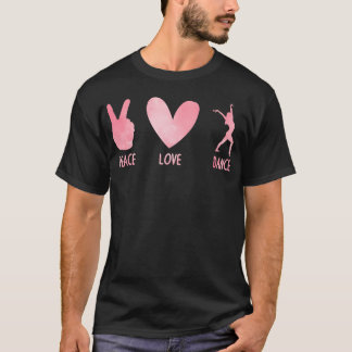 Koele Dans Kunst Voor Meisjes Dansen Liefhebber Ly T-shirt