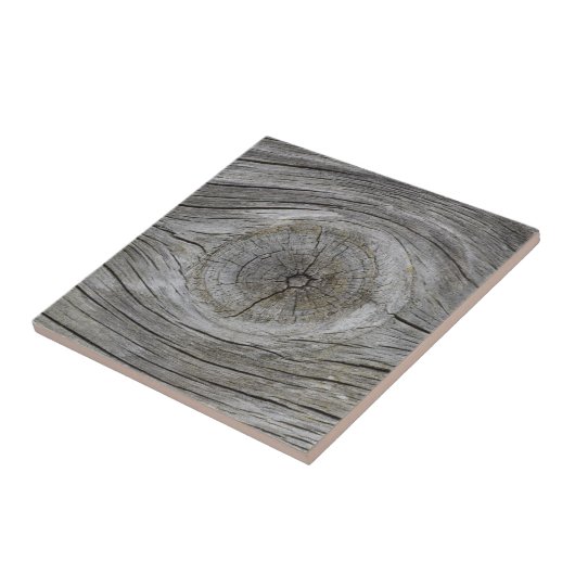 Koele decoratieve rustieke houten decor Land Tegeltje (Zijkant)