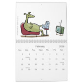 koele dieren 2012 (aanpasbaar) kalender (Feb 2026)
