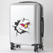 Koele dinosaurus met Lollipop Stickers (Koffer)