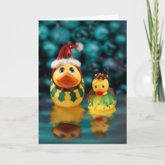 Koele Duckies Feestdagen Kaart