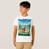 Koele en comfortabele Kinderen T-shirts (Voorkant volledig)
