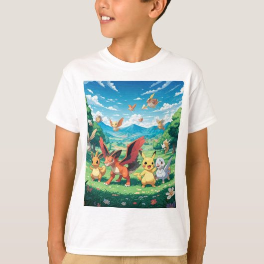 Koele en comfortabele Kinderen T-shirts (Voorkant)