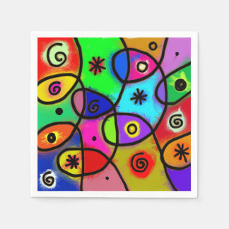 Koele en funky servetten