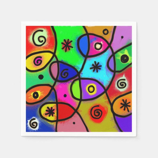 Koele en funky servetten (Voorkant)