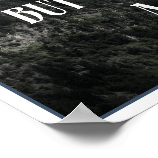 Koele en Inspirerend Mountain Quotes Poster (Hoek)