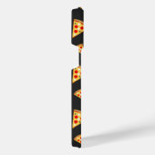 Koele en leuke pizza plakjes patroon op maat Monog iPhone Hoesje (Rechterkant)