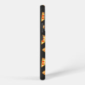 Koele en leuke pizza plakjes patroon op maat Monog Samsung Galaxy Hoesje (Rechterkant)