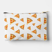 Koele en leuke pizza plakjes patroon wit etui (Achterkant)
