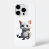 Koele en Schattige kattenillustratie Case-Mate iPhone Case (Achterkant)
