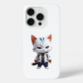 Koele en Schattige kattenillustratie Case-Mate iPhone Case (Achterkant)