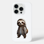 Koele en Schattige luiaard illustratie Case-Mate iPhone Case (Achterkant)