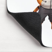 Koele en Schattige tijgerillustratie Muismat (Hoek)