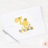Koele en Schattigee Cartoon Camel Sticker (Envelop)