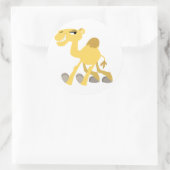 Koele en Schattigee Cartoon Camel Sticker (Tas)