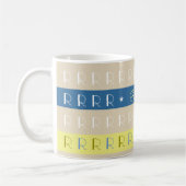Koele en stijlvolle typografie mok met naam (Links)