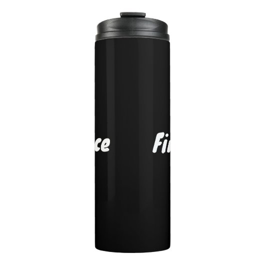 Koele financiële afdeling thermosbeker (Voorkant)