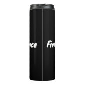 Koele financiële afdeling thermosbeker (Achterkant)