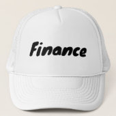 Koele financiële afdeling trucker pet (Voorkant)