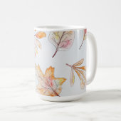 Koele foliage achtergrond laat Mok (Voorkant rechts)