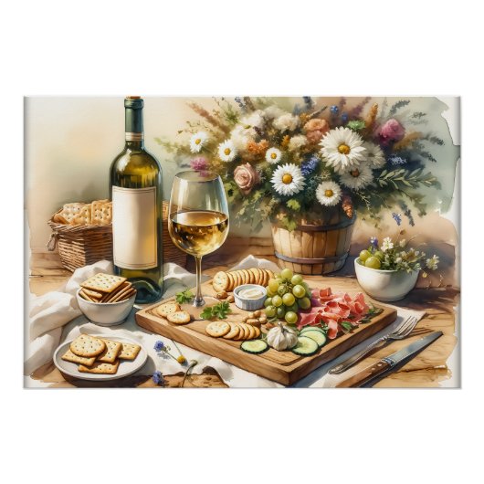Koele food lovers party tray perfect poster (Voorkant)