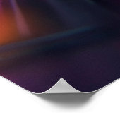 Koele Gamer Kat Rookt Grappig Poster (Hoek)