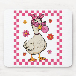 Koele Gans met Bubblegum Muismat