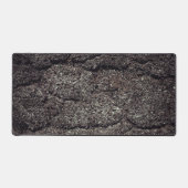 Koele Gebarsten asfalt weg grijze lijnen Bureaumat (Voorkant)