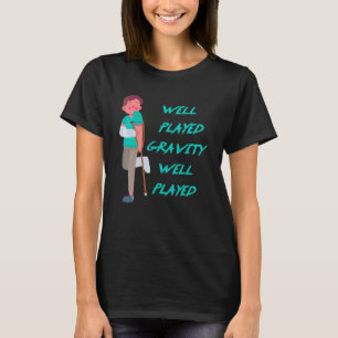 Koele gebroken arm en been voor kinderen Gravity G T-shirt