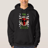 koele geit hoodie (Voorkant)