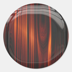Koele gelakte houten glanzende Stickers