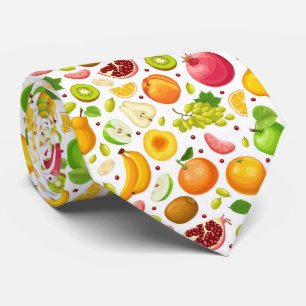 koele gemengde fruitliefhebbers stropdas
