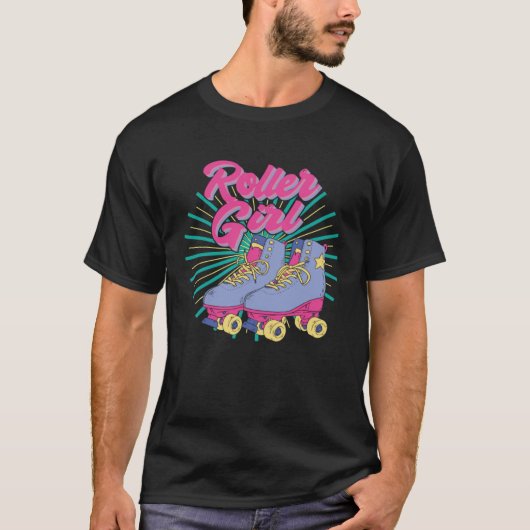 Koele Geweldige rolschoenen T-shirt (Voorkant)