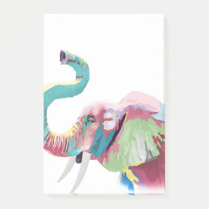 Koele geweldige trendy kleurrijke trillende post-it® notes