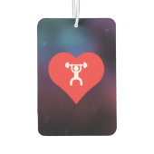 Koele Gewichtheffapparatuur Picto Luchtverfrisser (Achterkant)