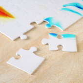 Koele gezichten (drie) vrienden, minimalistisch on legpuzzel (Zijkant)