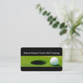 Koele golf trainers visitekaartjes (Staand voorkant)