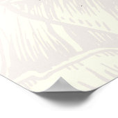 Koele gotische schedel en paarse roos aangepaste p poster (Hoek)