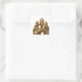 Koele Gouden Abstract Sticker Grafisch (Tas)