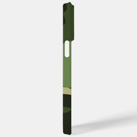 Koele groene camouflage militair patroon slank Case-Mate iPhone case (Achterkant / Rechts)