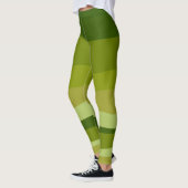  koele groene kleurrijke woestijn leggings (Links)