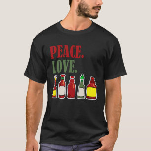 Koele Habanero Hot Sauce voor pittig Mexicaans ete T-shirt