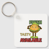 Koele hamburger sleutelhanger (Voorkant)