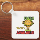 Koele hamburger sleutelhanger (Voorkant)