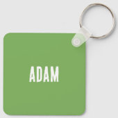 Koele hamburger sleutelhanger (Achterkant)