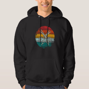 Koele handbalspeler met hars bal handbal hoodie