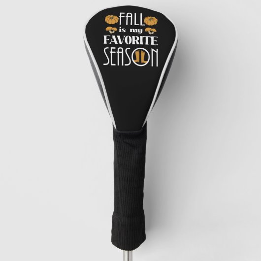 koele Herfst Golfheadcover (Voorkant)