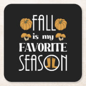 koele Herfst Kartonnen Onderzetters (Voorkant)