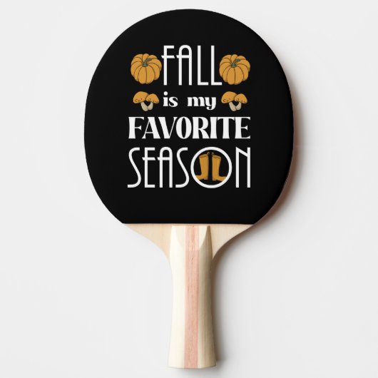 koele Herfst Tafeltennisbatje (Voorkant)