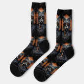 Koele hippe kater Thunder_Cove Sokken (Links)